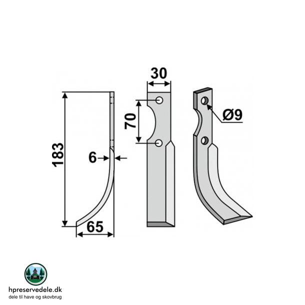 FRSERKNIV V S.E.P. 183 x 6 x 30 mm