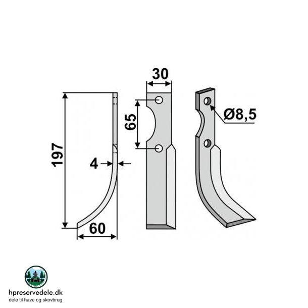 FRSERKNIV V EUROSYSTEMS. 197 x 4 x 30 mm