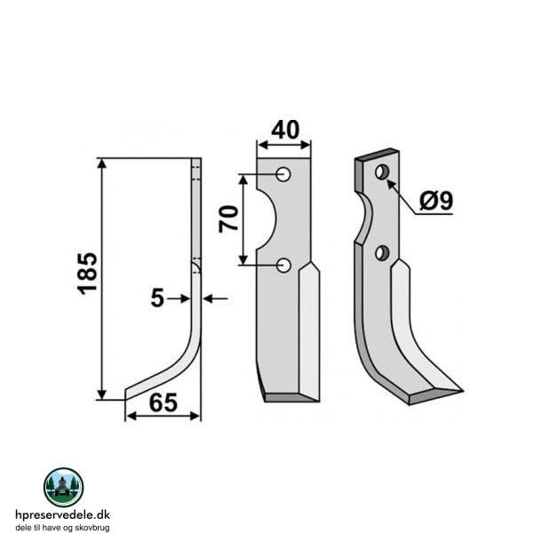 FRSERKNIV H FORT-MICRO 185 x 5 x 40 mm