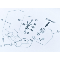 Benzintank komlet til PF360 og PF400