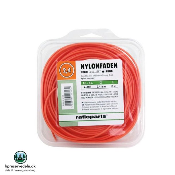 NYLON SNRE.15 m X 2,4 mm
