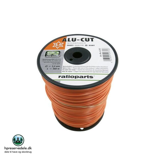 ALUCUT-SNRE    6 KANTET.360 m X 2,4 mm