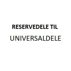 DELE/UNIVERSALDELE til forskellige modeller