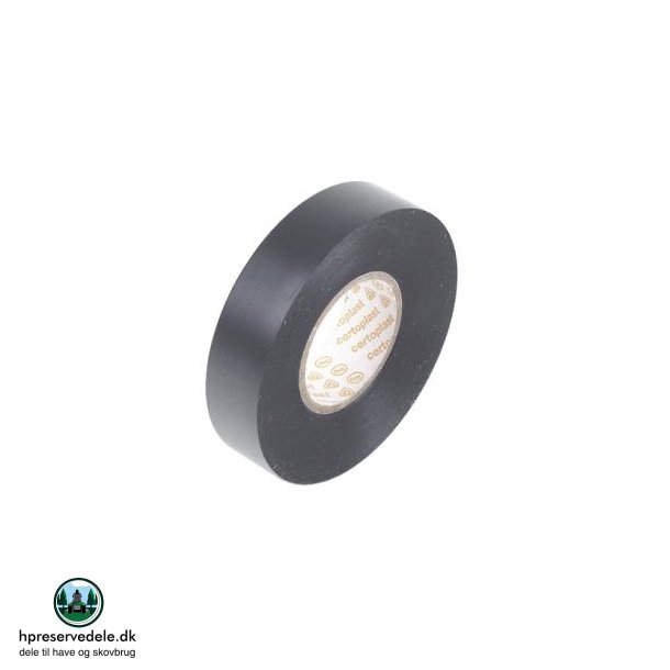 ISLOLERINGSTAPE  SORT BR. 19MM  L. 33M  