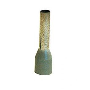  ENDE KLEMME FOR LEDNING/ KABEL    4,0 MM2    100ST.PK  FARVE: GR�