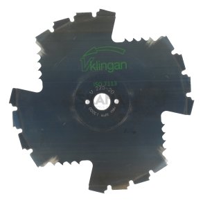 SPEC. V-KLINGAN KLINGE  � 225 MM  HUL � 20 MM  