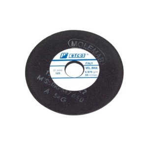 SLIBESKIVE 123X4,5X22   SORT  BL�D     