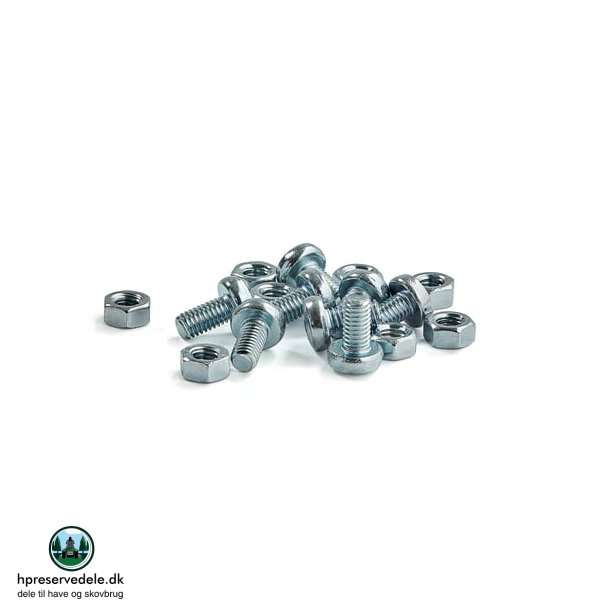 SKRUE OG MTRIK  M6 X 16 MM   (1 STK. AF HVER)