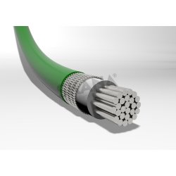 AFGR�NSNINGSKABEL F. ROBOTPLK.  3,8 MM X 100 M 