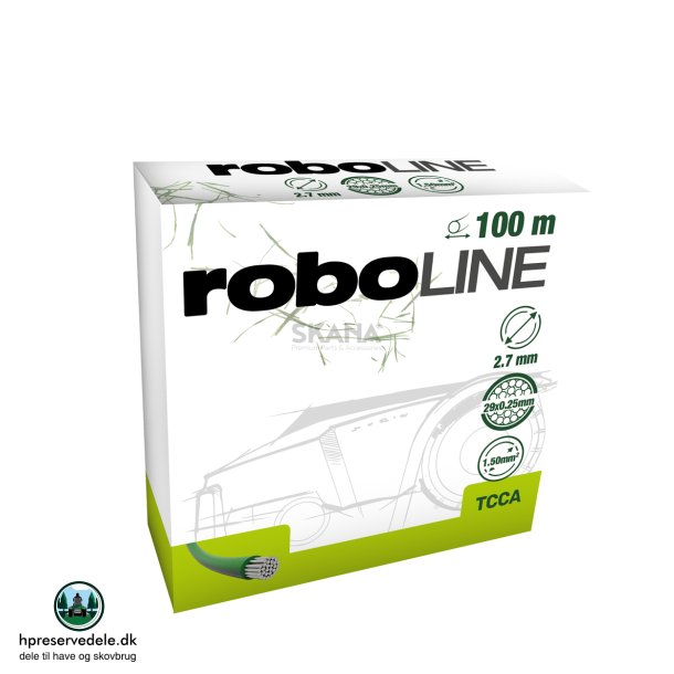 AFGR�NSNINGSKABEL F. ROBOTPLK.  2,7 MM X 100 M.  