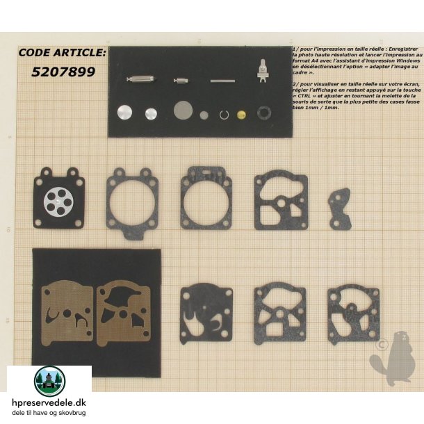 UORG. REP.S�T WALBRO K20-WAT