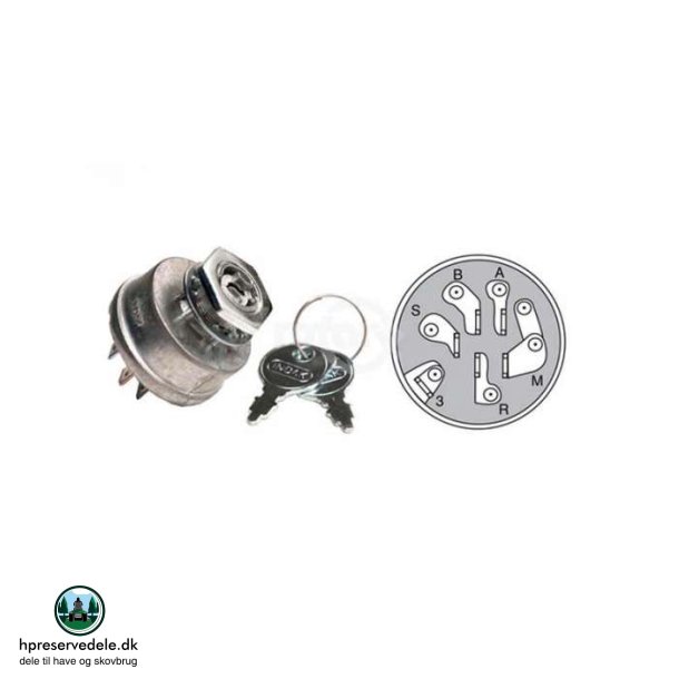  UORG. TNDINGSKONTAKT FOR KOHLER, TORO, WHEEL HORSE  ORG. 2509904, 10-3991 M.FL.