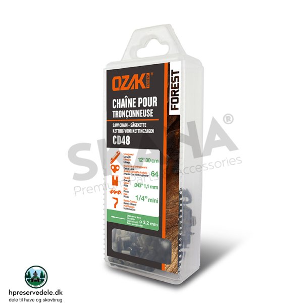 OZAKI K�DE 1/4" 1,1 MM 64 LED STIHL 36700000064    