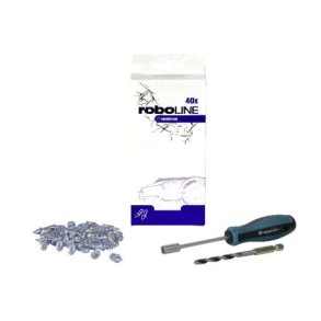 UNIVERSAL PIGGESKRUER FOR ROBOTPLNEKLIPPER  (1 ST M. 40 STK.)