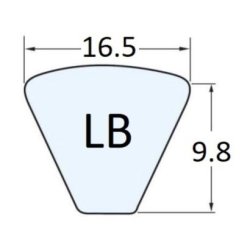 KILEREM LB38 16,5 x 990 UDV. 